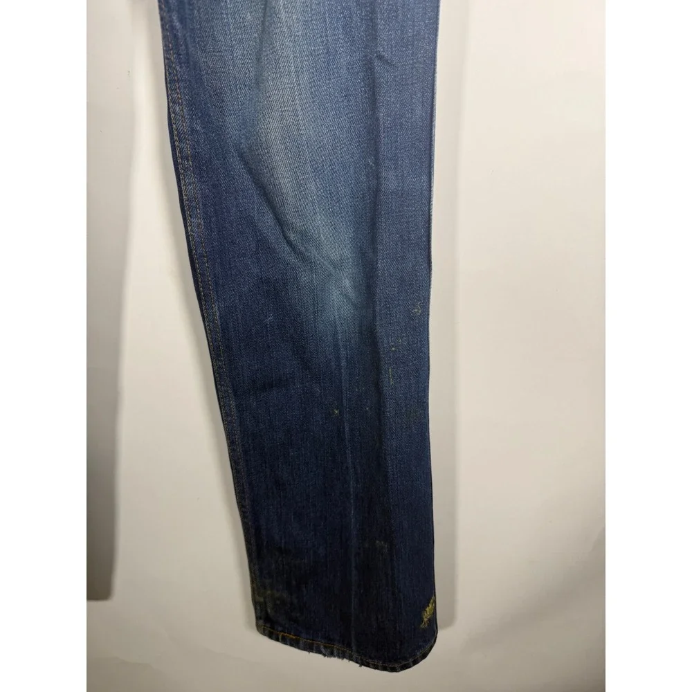 Vintage Levi's Movin On Blue Jeans Mens 32x32 Straight Leg Denim Medium Wash